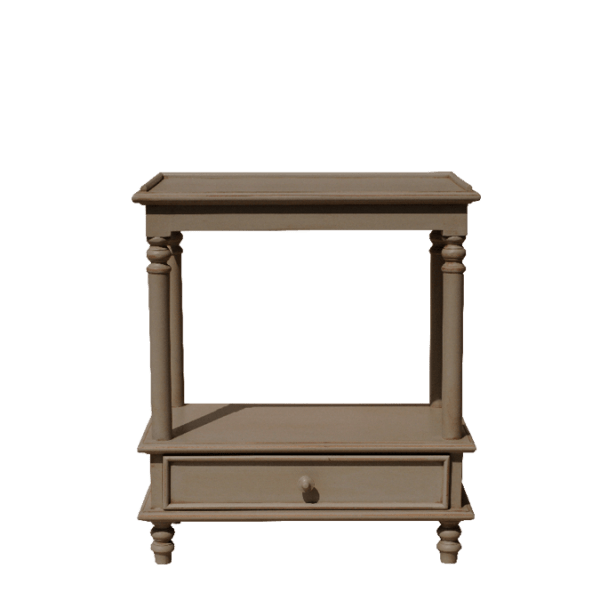 PT129 – Sidetable 1 Level&nbsp;Mahogany