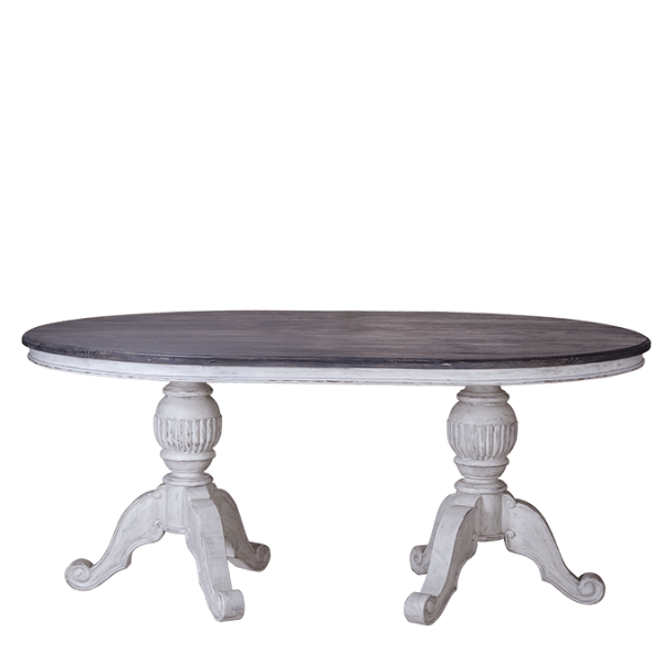 T50.4 – Oval Dining Table Mahogany&nbsp;180