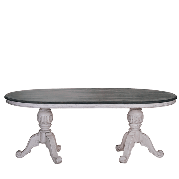 T50.5 – Oval Dining Table Mahogany&nbsp;210